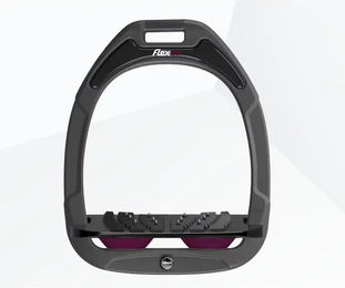 Flex-On Neigungssättel Ultra Grip Green Composite in Anthrazit Schwarz Pflaume – Bild 1 von 1