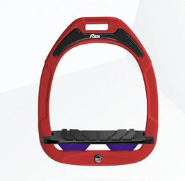 Flex-On Neigungsschenkel mit Grip Green Composite in Rot Schwarz Violett – Bild 1 von 1