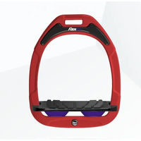 Produktbild von Flex-On Neigungsschenkel mit Grip Green Composite in Rot Schwarz Violett