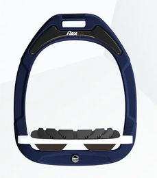 Flex-On Neigungssteigbügel Green Composite Marine Weiß Braun – Bild 1 von 1