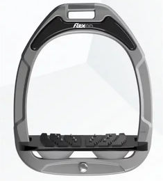 Flex-On Neigungssteigbügel Grip aus Aluminium in Schwarz und Grau mit Green Composite – Bild 1 von 1