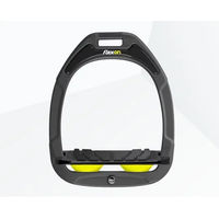 Produktbild von Flex-On Neigungssteigbügel Grip Green Composite Anthrazit Schwarz Gelb