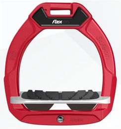 Flex-On Neigungssteigbügel Grip Green Composite in Rot Grau Schwarz – Bild 1 von 1