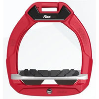 Produktbild von Flex-On Neigungssteigbügel Grip Green Composite in Rot Grau Schwarz