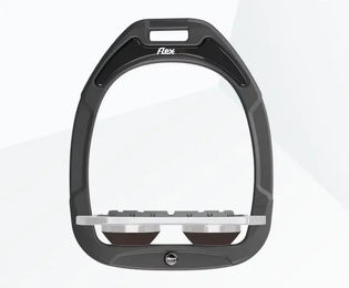 Flex-on Plat Grip Composite Gebiss in Anthrazit Grau Braun – Bild 1 von 1