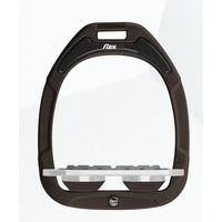 Produktbild von Flex-on Plat Grip Composite Reitgurt in Braun Grau Braun