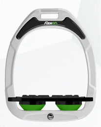 Flex-on Plat Grip Composite Sattel Green Weiß Schwarz Grün – Bild 1 von 1