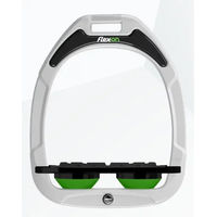 Produktbild von Flex-on Plat Grip Composite Sattel Green Weiß Schwarz Grün