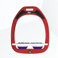 Produktbild von Flex-on Plat Grip Schnallen Green Composite Rot Weiß Violett