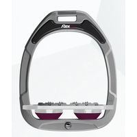 Produktbild von Flex-on Plat Ultra Grip Composite Reithandschuhe Aluminium Gris Prune