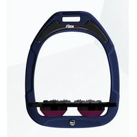 Produktbild von Flex-on Plat Ultra Grip Composite Reitstiefel Marine Schwarz Lila