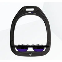 Produktbild von Flex-on Plat Ultra Grip Reitstiefel Green Composite Schwarz/Schwarz/Violett