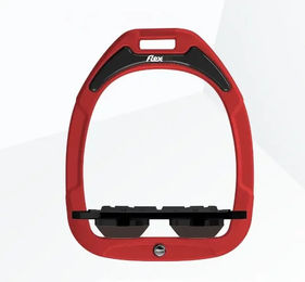 Flex-On Plate Grip Steigbügel Green Composite in Rot Schwarz Braun – Bild 1 von 1