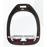 Produktbild von Flex-On Platte Grip Steigbügel aus Green Composite in Braun Grau Pflaume