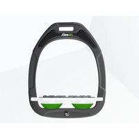 Produktbild von Flex-On Platte Grip Steigbügel Green Composite Anthrazit Weiß Grün