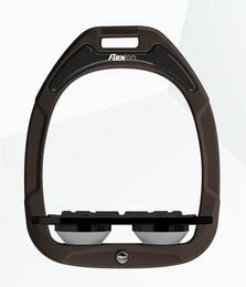 Flex-On Platte Grip Steigbügel Green Composite Braun Schwarz Grau – Bild 1 von 1