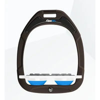 Produktbild von Flex-On Platte Grip Steigbügel Green Composite Braun Weiß Blau