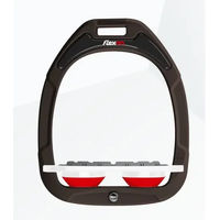 Produktbild von Flex-On Platte Grip Steigbügel Green Composite Braun Weiß Rot