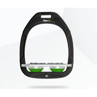 Produktbild von Flex-On Platte Grip Steigbügel Green Composite Grün/Grau