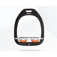 Produktbild von Flex-On Platte Grip Steigbügel Green Composite Grün/Grau/Orange