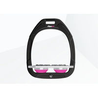 Produktbild von Flex-On Platte Grip Steigbügel Green Composite in Grün Grau Rosa