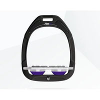 Produktbild von Flex-On Platte Grip Steigbügel Green Composite in Grün Grau Violett