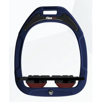 Produktbild von Flex-On Platte Grip Steigbügel Green Composite in Marine Schwarz Bordeaux