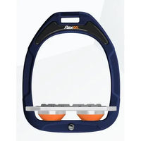 Produktbild von Flex-on Platte Grip Steigbügel Green Composite Marine Grau Orange
