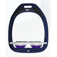 Produktbild von Flex-On Platte Grip Steigbügel Green Composite Marine Grau Violett