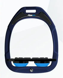 Flex-On Platte Grip Steigbügel Green Composite Marine Schwarz Blau – Bild 1 von 1