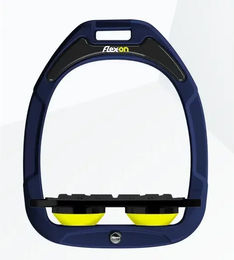 Flex-On Platte Grip Steigbügel Green Composite Marine Schwarz Gelb – Bild 1 von 1