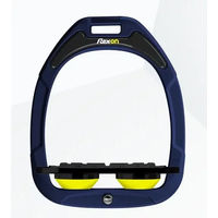 Produktbild von Flex-On Platte Grip Steigbügel Green Composite Marine Schwarz Gelb