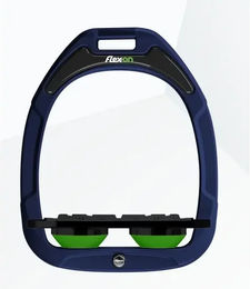 Flex-On Platte Grip Steigbügel Green Composite Marine Schwarz Grün – Bild 1 von 1
