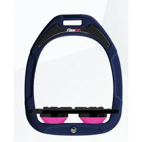 Produktbild von Flex-On Platte Grip Steigbügel Green Composite Marine Schwarz Rosa