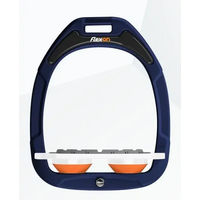 Produktbild von Flex-On Platte Grip Steigbügel Green Composite Marine Weiß Orange