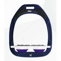 Produktbild von Flex-On Platte Grip Steigbügel Green Composite Marine Weiß Violett