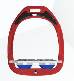 Flex-On Platte Grip Steigbügel Green Composite Rot Grau Blau – Bild 1 von 1