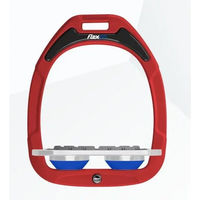 Produktbild von Flex-On Platte Grip Steigbügel Green Composite Rot Grau Blau