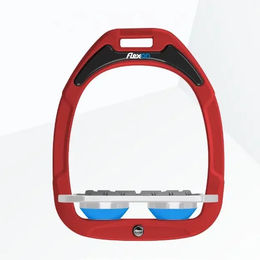Flex-On Platte Grip Steigbügel Green Composite Rot Grau Blau – Bild 1 von 1