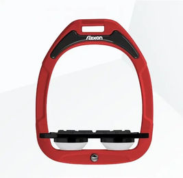 Flex-On Platte Grip Steigbügel Green Composite Rot Schwarz Weiß – Bild 1 von 1
