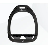 Produktbild von Flex-On Platte Grip Steigbügel Green Composite Schwarz Anthrazit