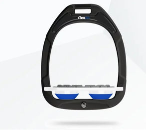 Flex-On Platte Grip Steigbügel Green Composite Schwarz Weiß Blau – Bild 1 von 1