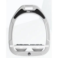 Produktbild von Flex-On Platte Grip Steigbügel Green Composite Weiß Grau