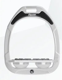 Flex-On Platte Grip Steigbügel Green Composite Weiß Grau – Bild 1 von 1