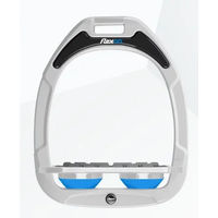 Produktbild von Flex-On Platte Grip Steigbügel Green Composite Weiß Grau Blau