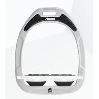 Produktbild von Flex-On Platte Grip Steigbügel Green Composite Weiß Schwarz