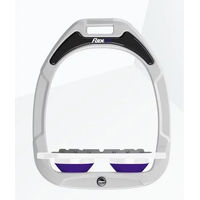 Produktbild von Flex-On Platte Grip Steigbügel Green Composite Weiß Violett