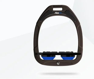 Flex-On Plattengrip Steigbügel Green Composite Braun Schwarz Blau – Bild 1 von 1