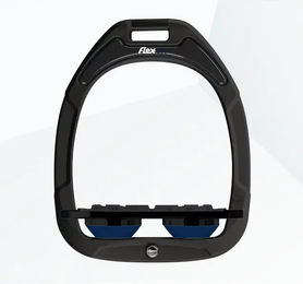 Flex-On Plattensteigbügel Green Composite Grip Schwarz/Schwarz/Marin – Bild 1 von 1