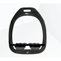 Produktbild von Flex-on Plattensteigbügel Ultra Grip Green Composite in Schwarz/Anthrazit